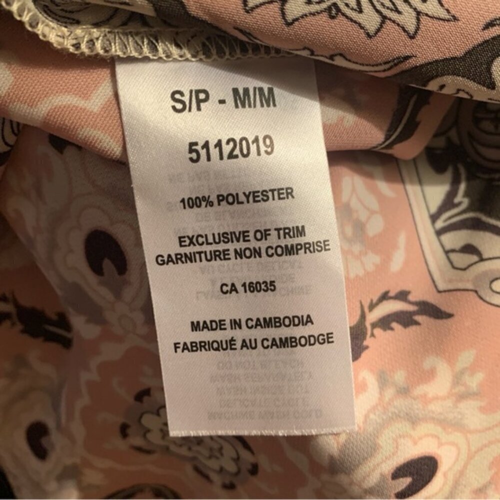 Tahari Boho Print Kimono - Picture 7 of 9